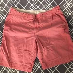 POLO Red Cargo Dress Shorts
